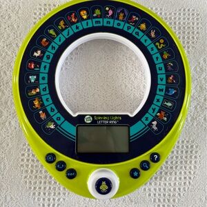 Leap Frog Spinning Lights Alphabet Letter Ring Educational Learning Toy Toddlers